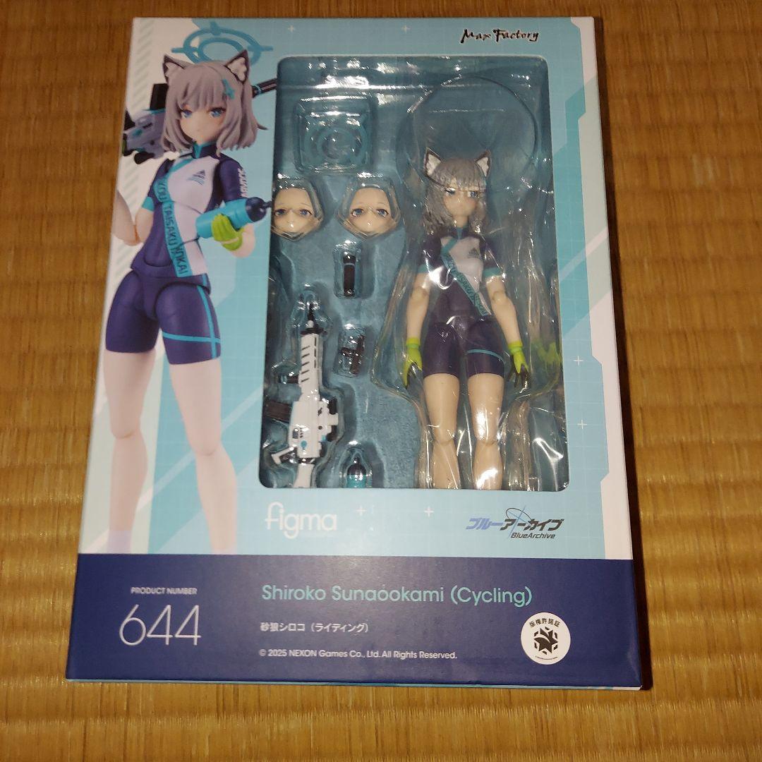 未開封　ブルーアーカイブ　figma 砂狼シロコ　(ライディング)　フィギュア