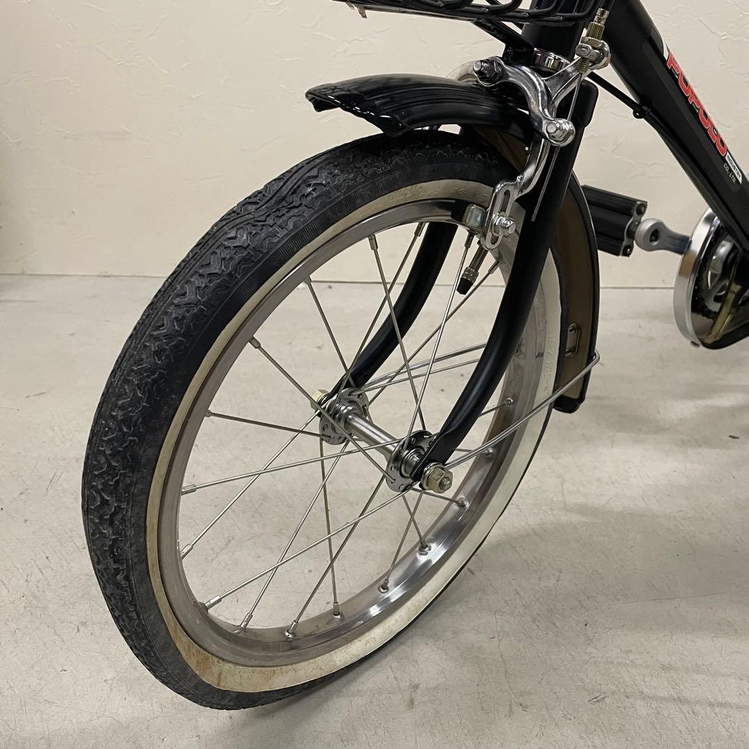 未使用品●昭和レトロ1980年代子供用自転車16インチミヤタPOPOLO