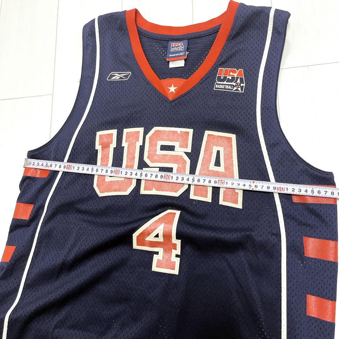 アイバーソン　USAオリンピック　バスケットボールユニフォーム　ヴィンテージ