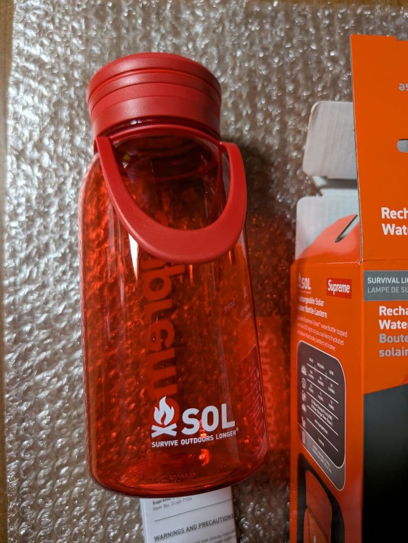 Supreme　SOL Water Bottle Lantern