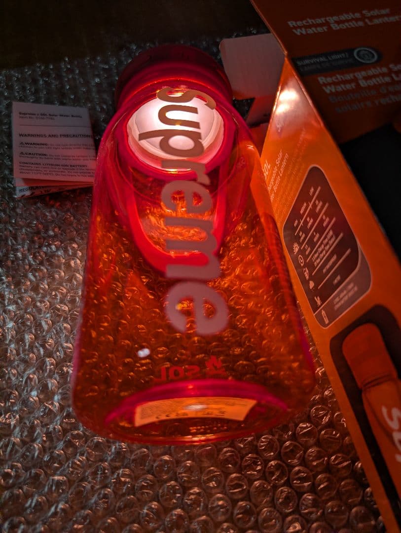 Supreme　SOL Water Bottle Lantern