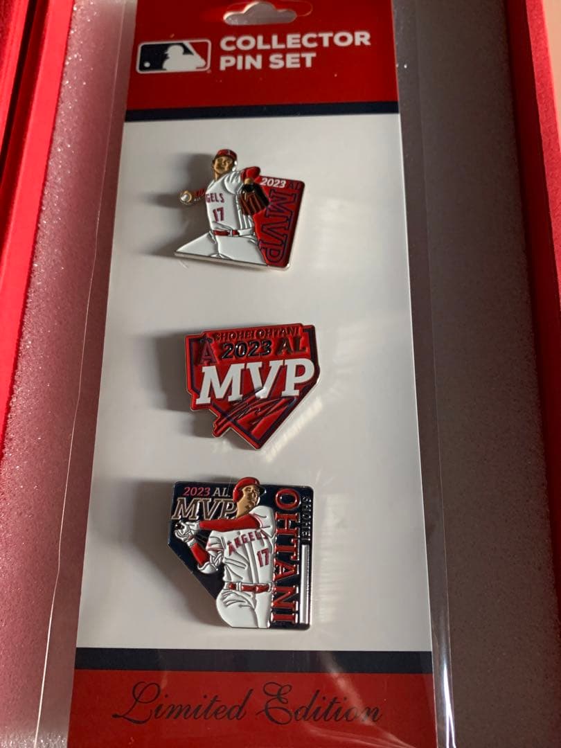 MLB公認 2023 ア・リーグMVP受賞記念 大谷翔平選手 アクセサリー3点
