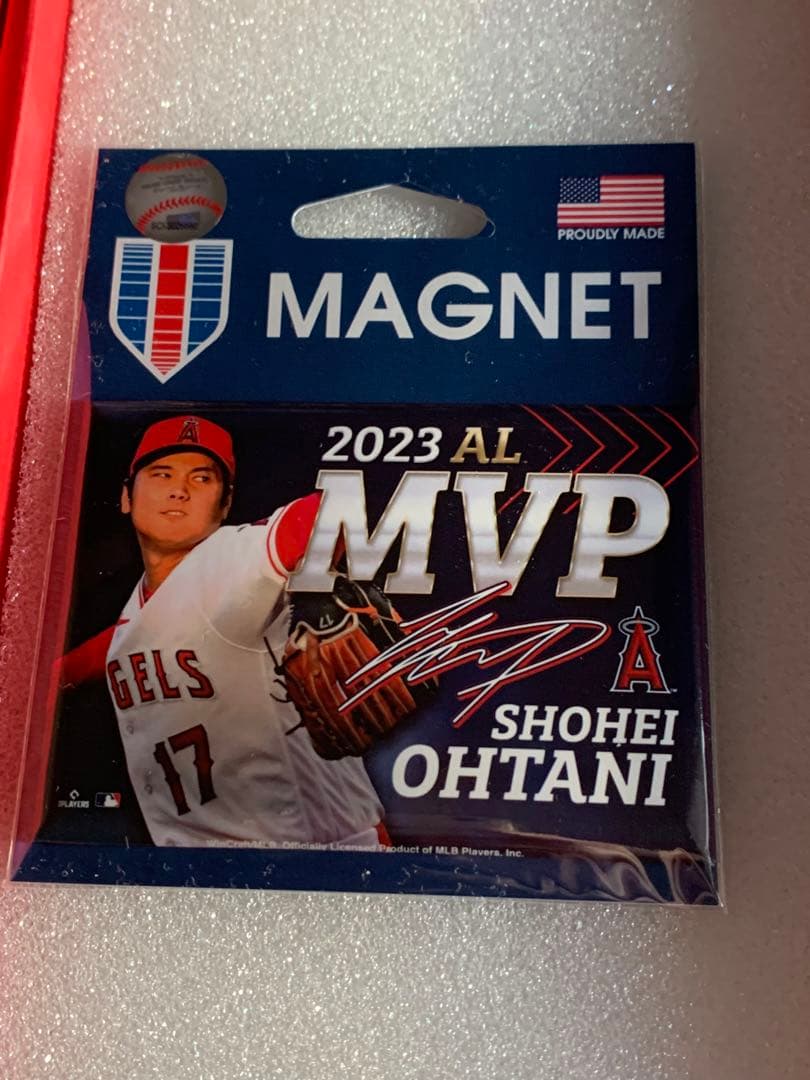 MLB公認 2023 ア・リーグMVP受賞記念 大谷翔平選手 アクセサリー3点