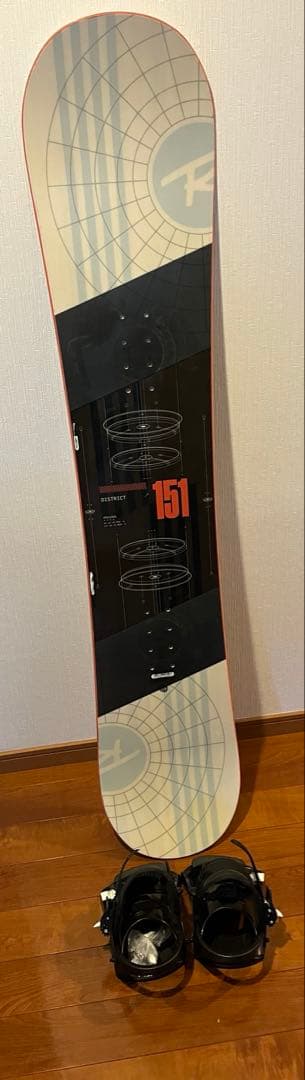 ROSSIGNOL スノーボード 151cm ビンディング付き