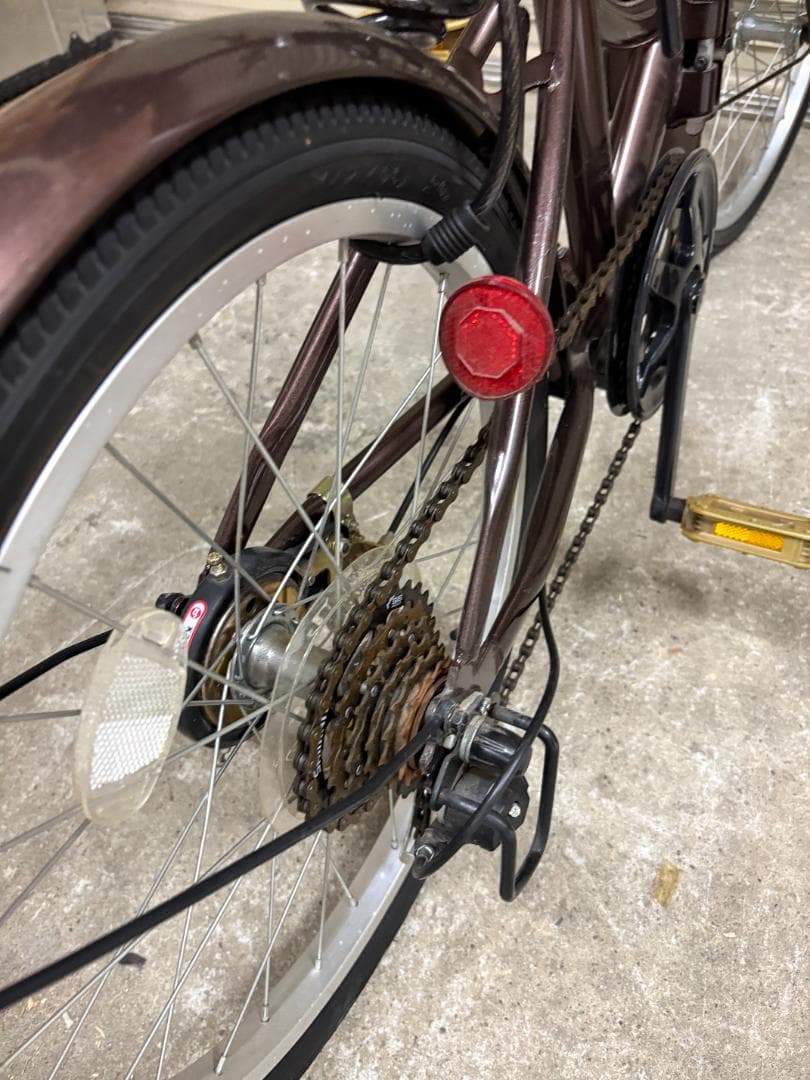 THREE STONE 折りたたみ自転車 20インチ P-008 要ブレーキ調整