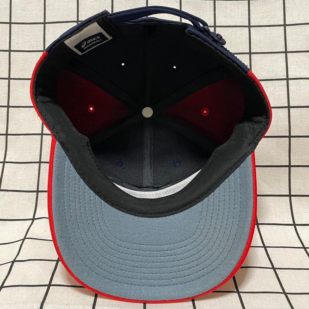 【美品】近鉄バファローズ キャップ アシックス復刻 アジャスター付きフリーサイズ