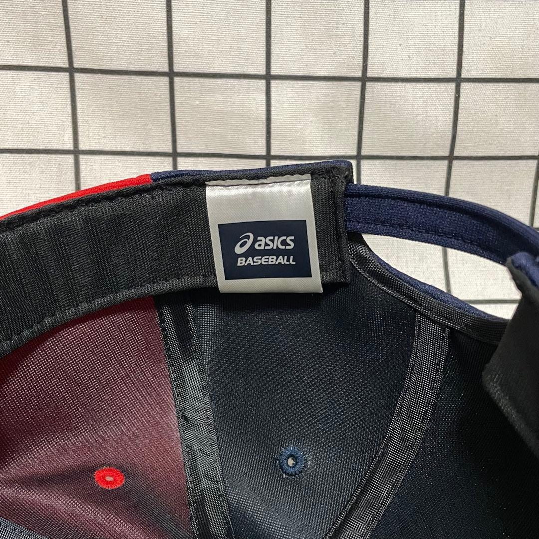 【美品】近鉄バファローズ キャップ アシックス復刻 アジャスター付きフリーサイズ