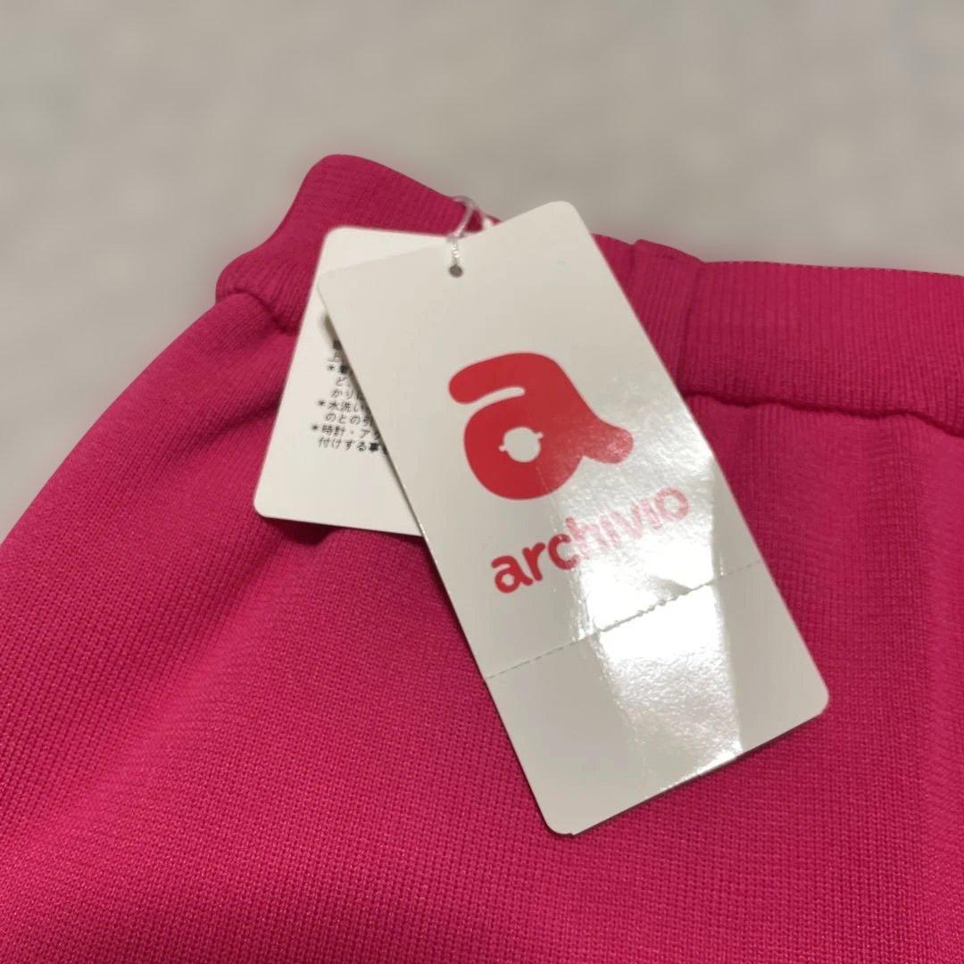 新品タグ付き archivio アルチビオ ピンク スカート ゴルフウェア 38