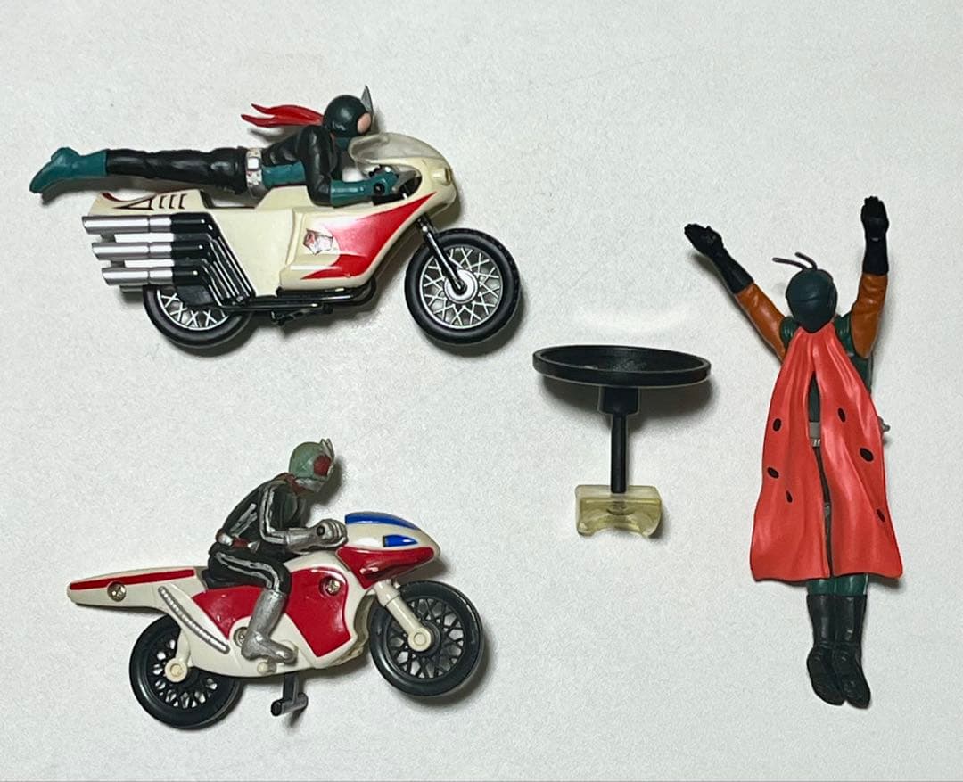 仮面ライダー まとめ売り ポピニカ サイクロン号 当時ものフィギュア 他10点