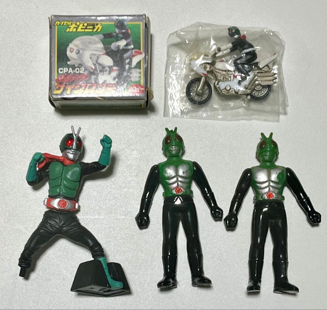 仮面ライダー まとめ売り ポピニカ サイクロン号 当時ものフィギュア 他10点