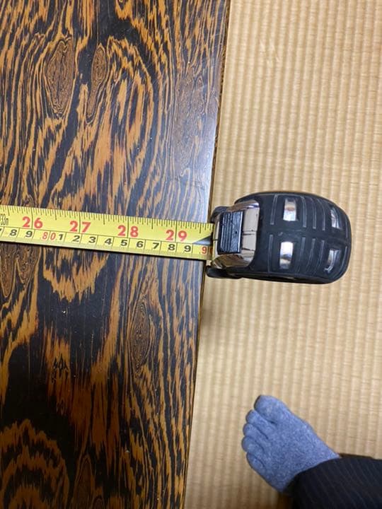 炉端付き座卓
