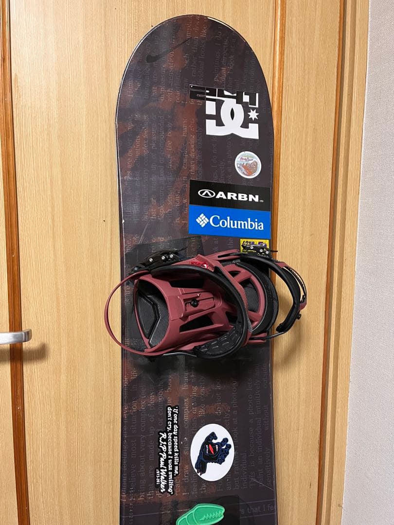 SLQ 153cm スノーボード バインディング付き
