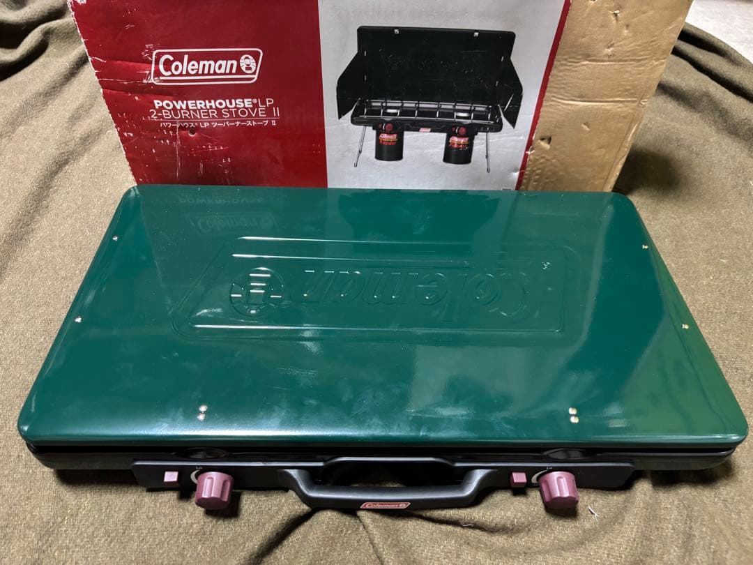 コールマン　パワーハウスツーバーナーストーブⅡ 未使用品
