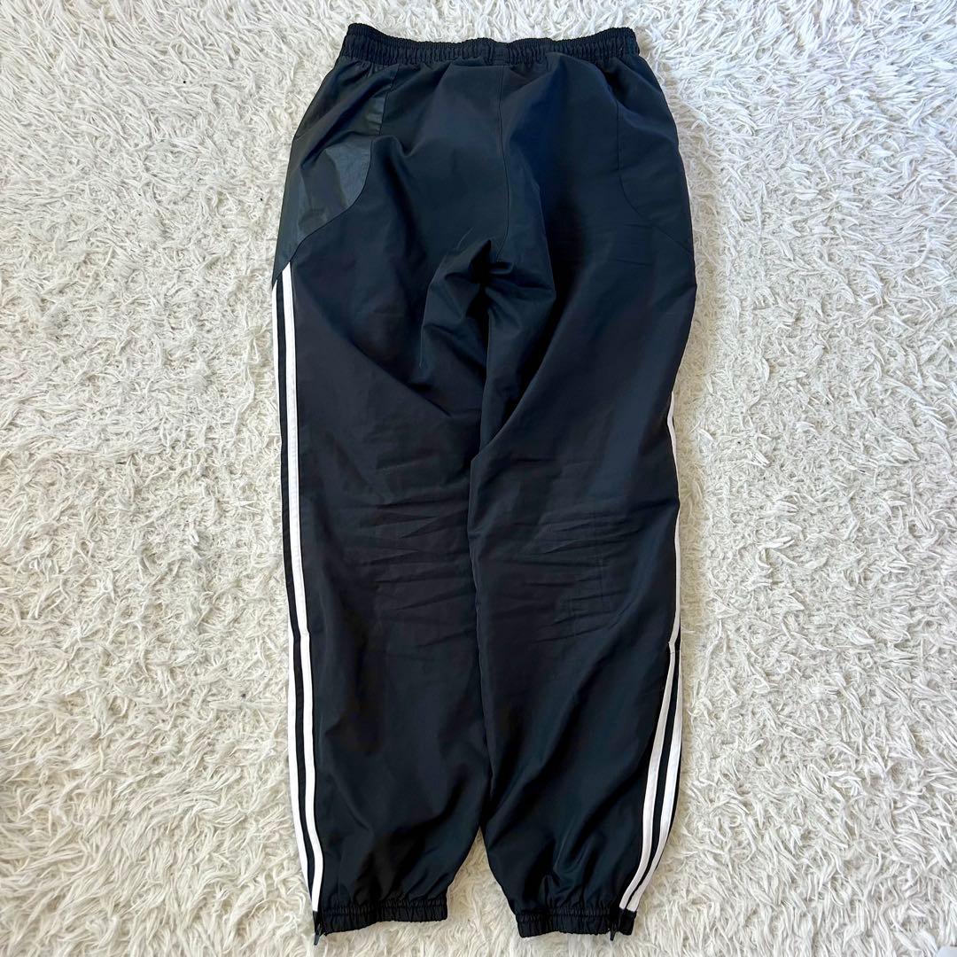 adidas ドイツ代表 トラックパンツ ナイロン スリーストライプ ブラック
