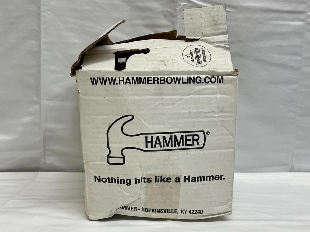 ◆HAMMER BLACL WIDOW HAZARD ボウリングボール10214
