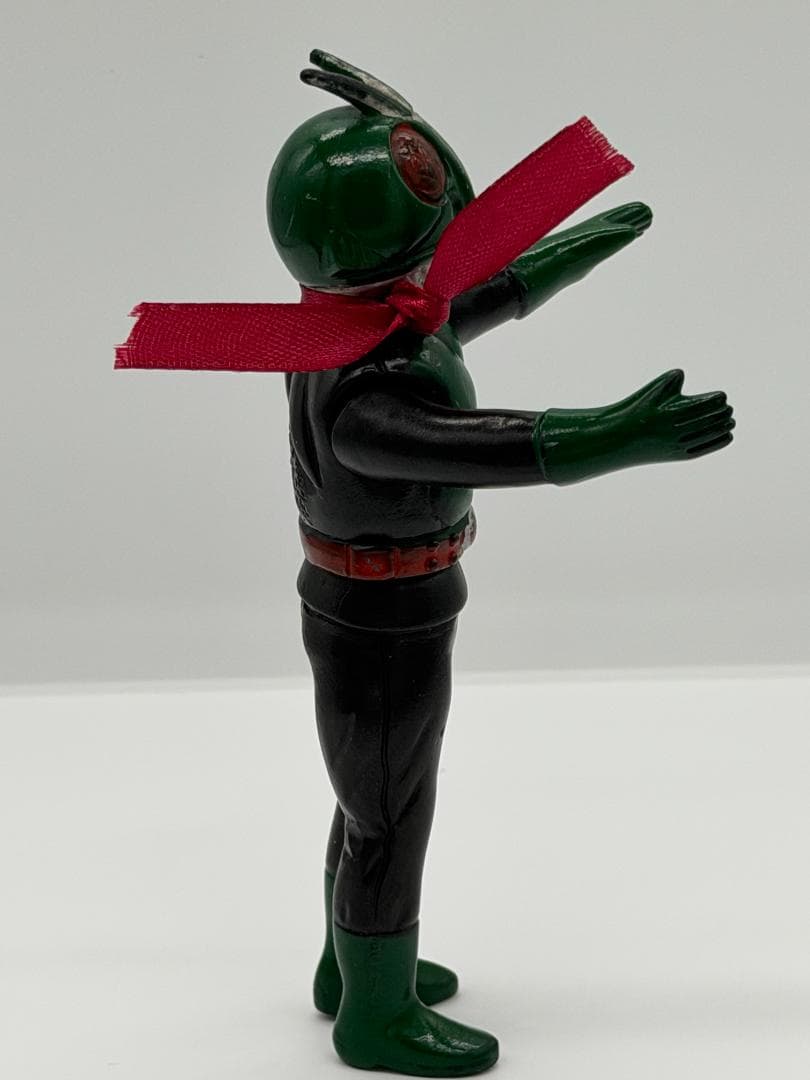 旧バンダイ製 仮面ライダー ソフビ フィギュア　14cm　当時物　レア　希少