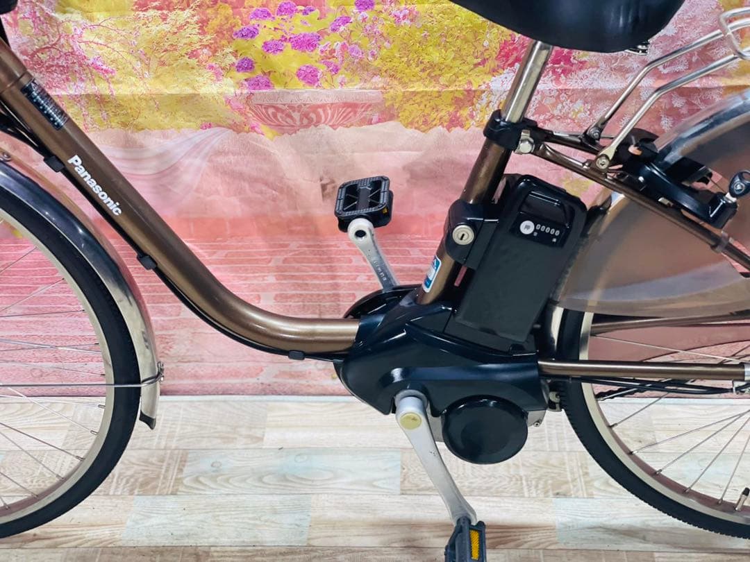 K2914 電動自転車パナソニック ママチャリ26インチ 8Ah 送料無料