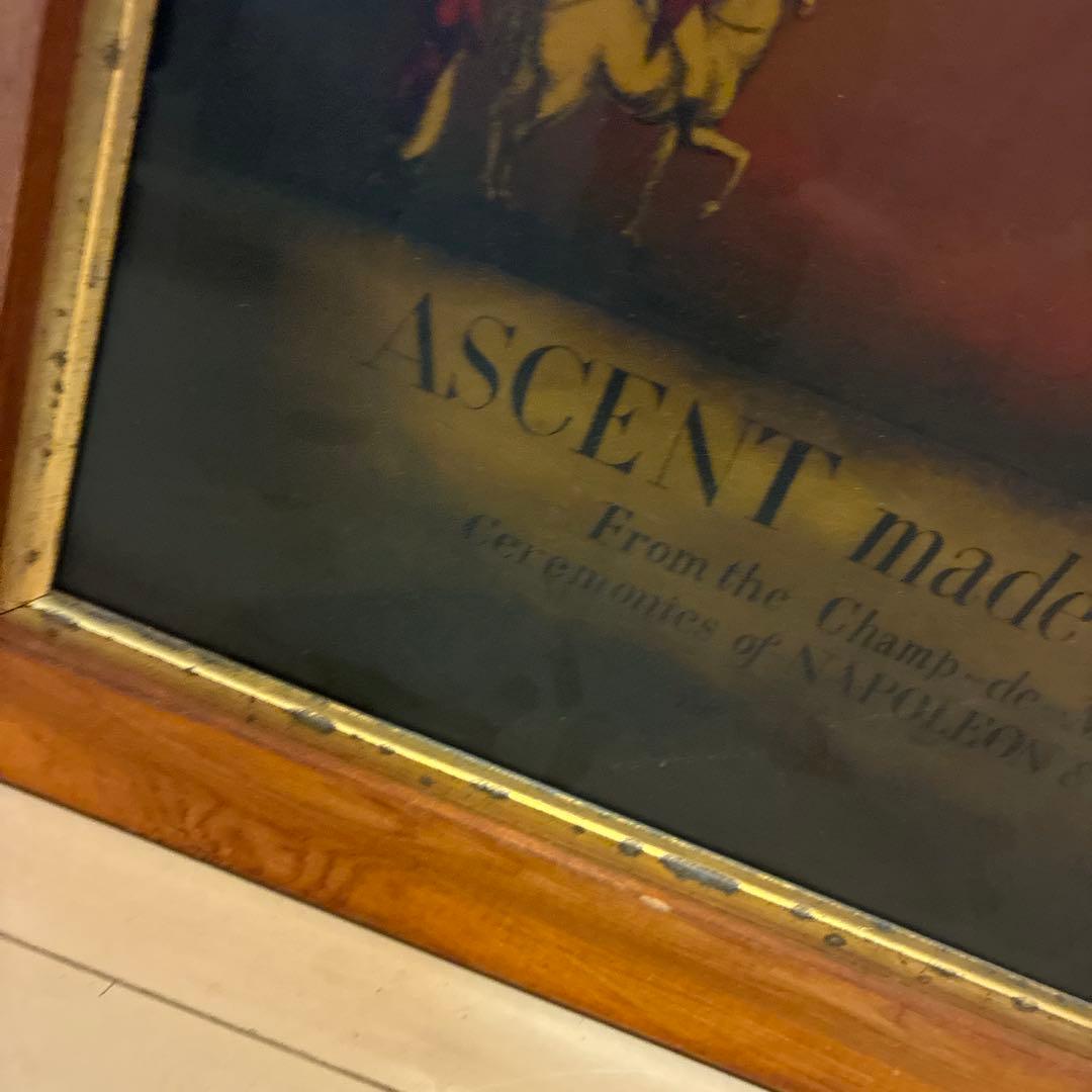 ASCENT made by A. Blanchard フレーム付きプリント