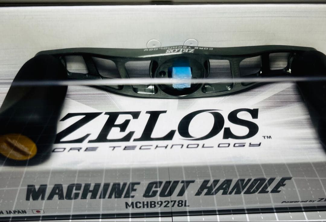 ZPIゼロス マシンカットハンドル　ガンメタ　ゴールド