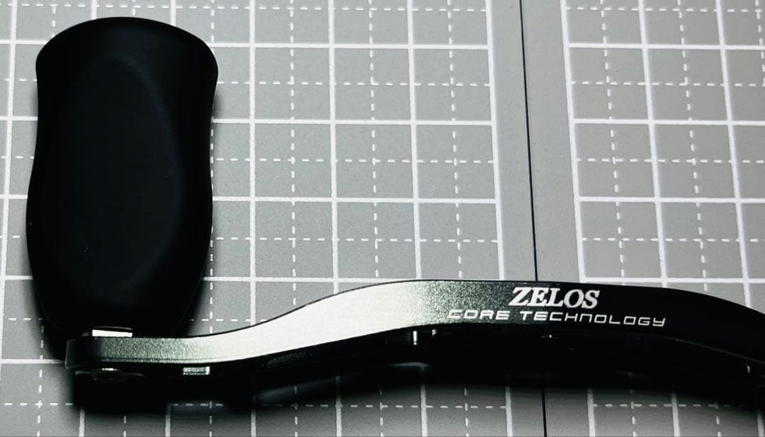 ZPIゼロス マシンカットハンドル　ガンメタ　ゴールド