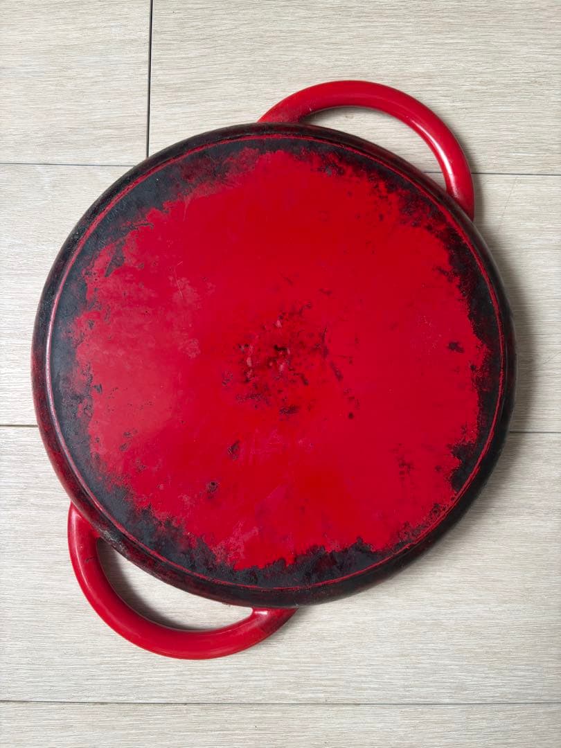 ストウブ staub ピュアグリル 26cm チェリー中古
