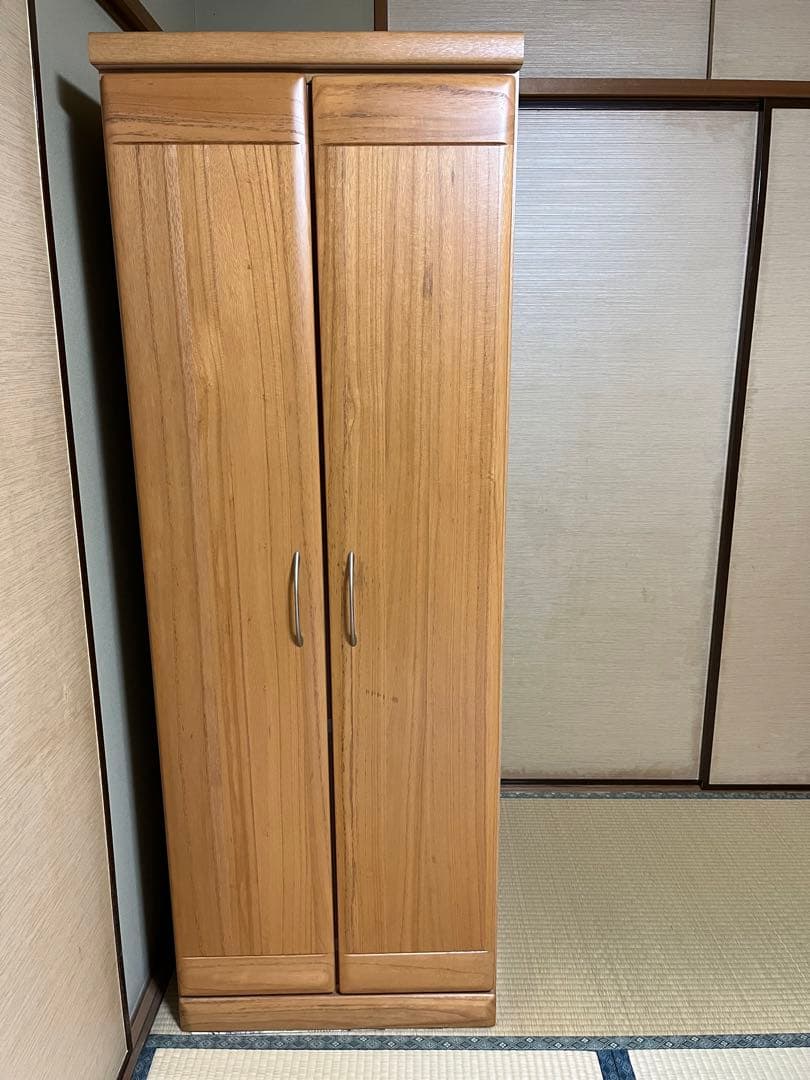 日本製　2枚扉　タンス