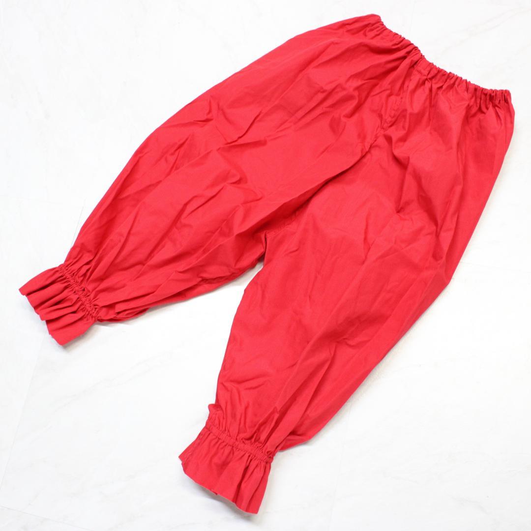 【美品 フラダンス衣装】レッド FANCY DRESS ワンピース ドレス 赤