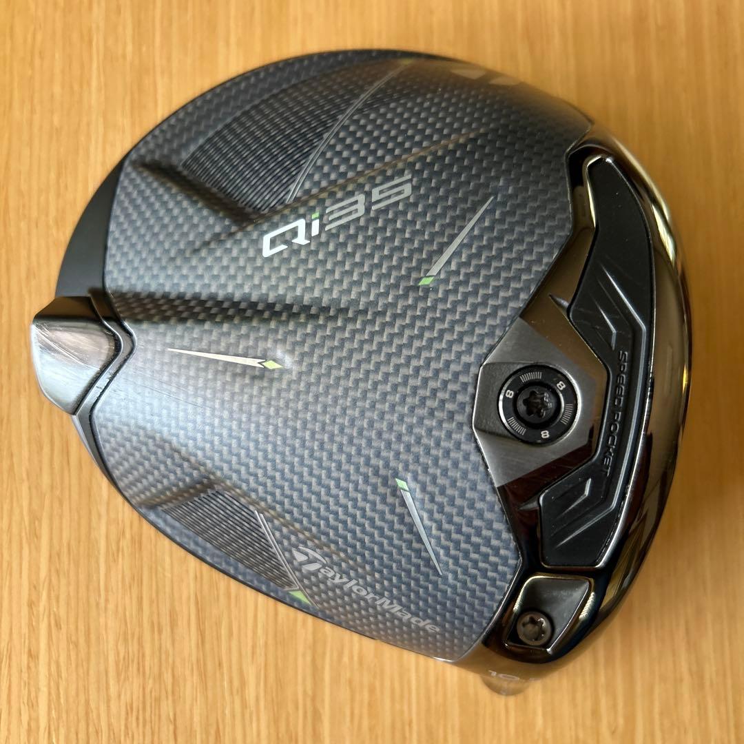 Q135 カーボンファイバー ドライバー(試打)10.5 ヘッド＆ヘッドカバー