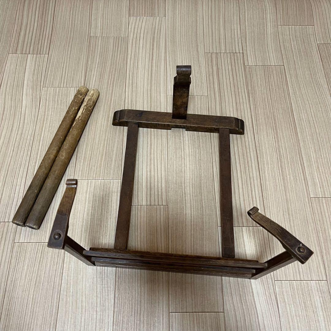 伝統芸能 和太鼓 締太鼓 打楽器 和楽器 練習 祭り 架台 バチ付き