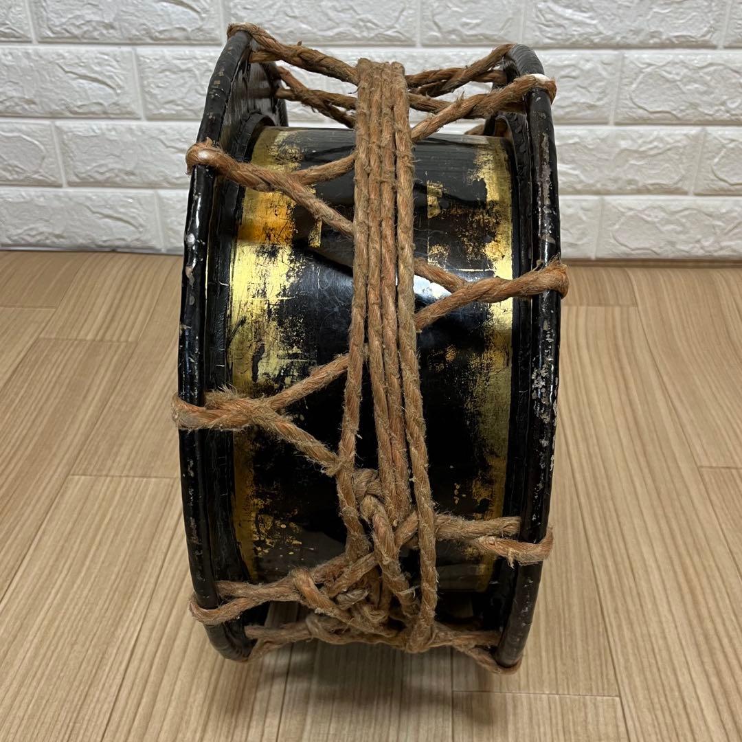 伝統芸能 和太鼓 締太鼓 打楽器 和楽器 練習 祭り 架台 バチ付き