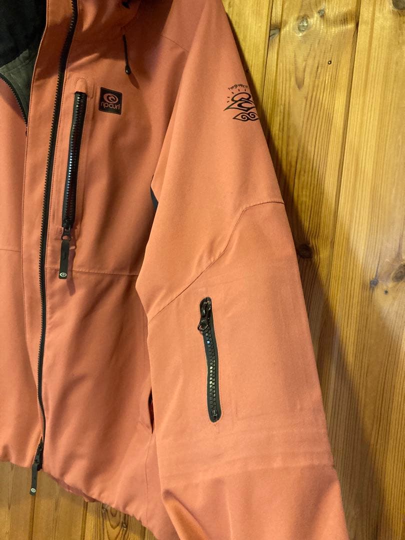 Rip Curl ※上下セット　上ピンクジャケット　下ブルーグレービブパンツ