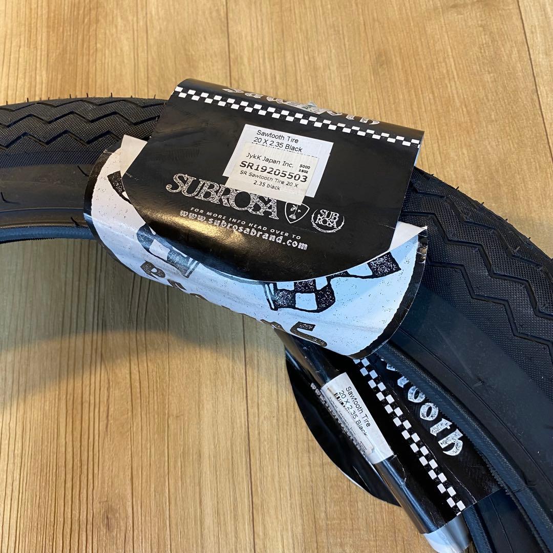 未使用 Subrosa Sawtooth 20x2.35 BMXタイヤ2本
