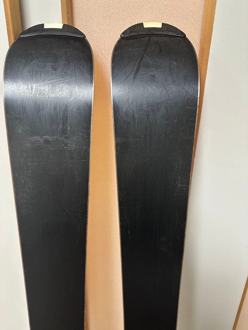 3セットKAZAMA スキー板159cm,ブーツ27cm,ストック115cm