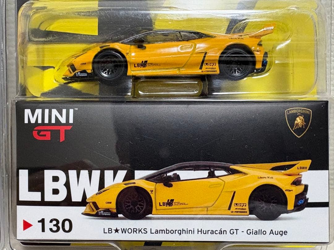 MINI GT LBWK ニッサンGT-R & ランボルギーニ ウラカン 2台