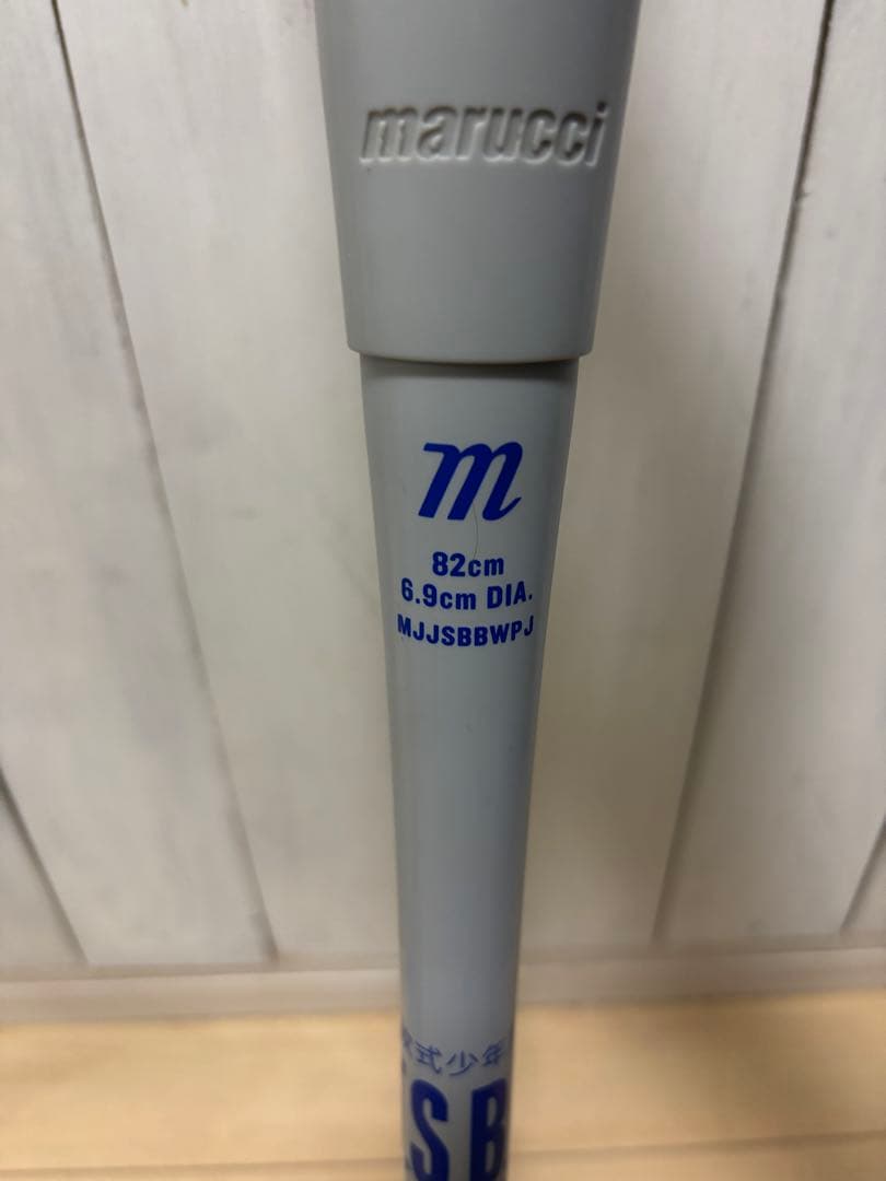 marucci 軟式バット MJJSSBWPJ 82cm 青ワニ　少年野球用