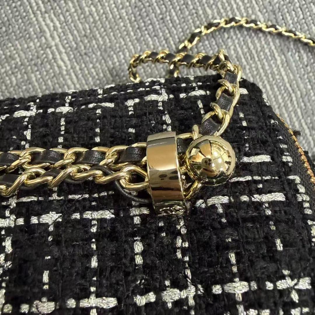 ツイード ショルダーバッグ