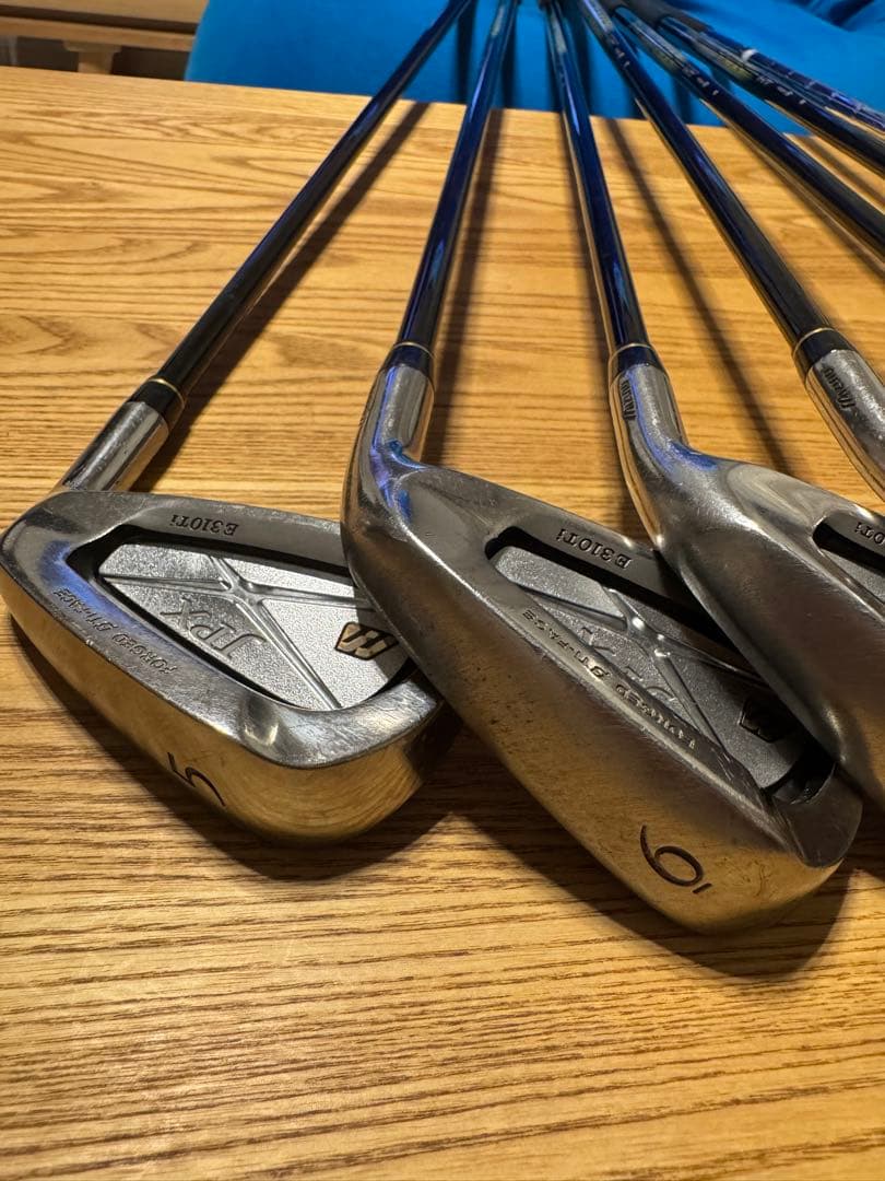 アイアン7本セットMIZUNO JPX E310Ti、TOURSTAGE、EXE