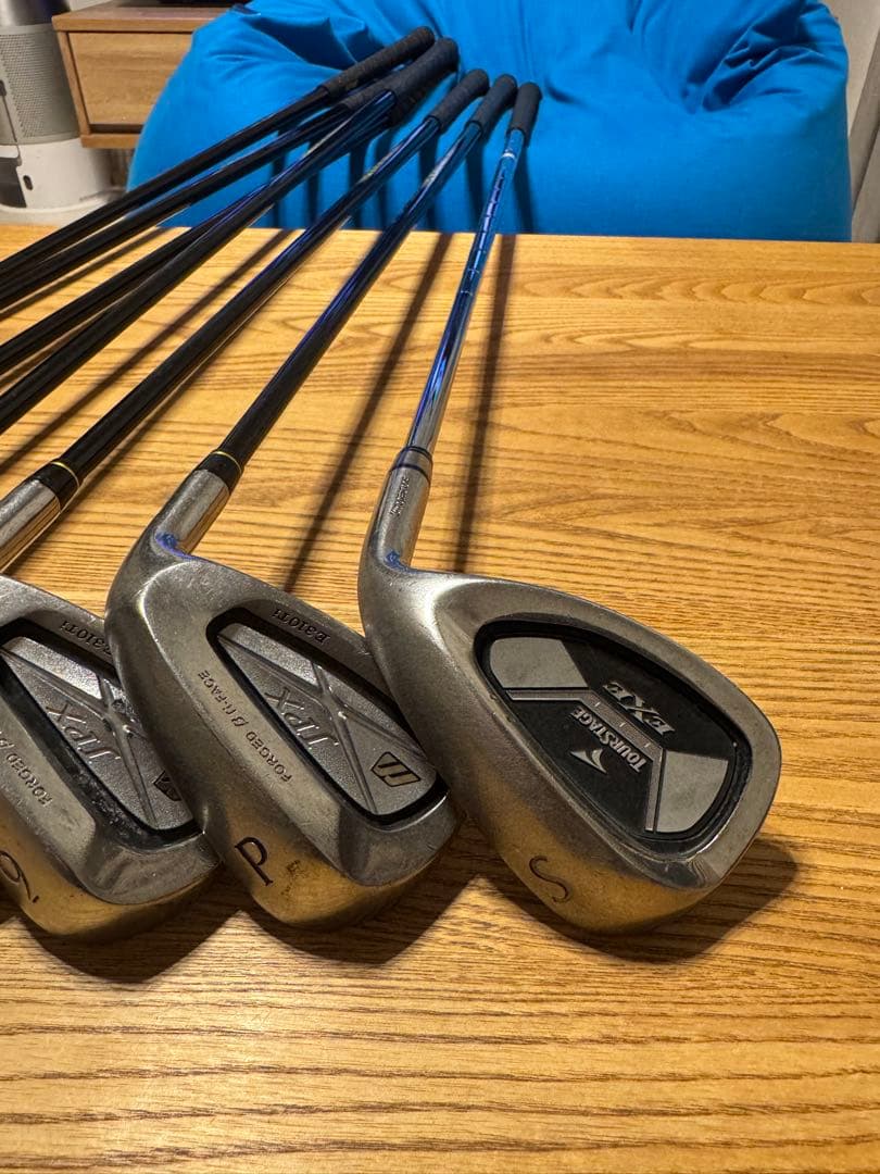 アイアン7本セットMIZUNO JPX E310Ti、TOURSTAGE、EXE