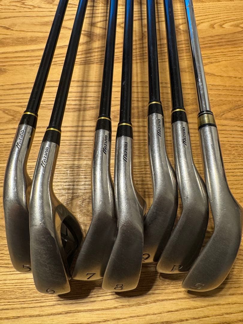 アイアン7本セットMIZUNO JPX E310Ti、TOURSTAGE、EXE