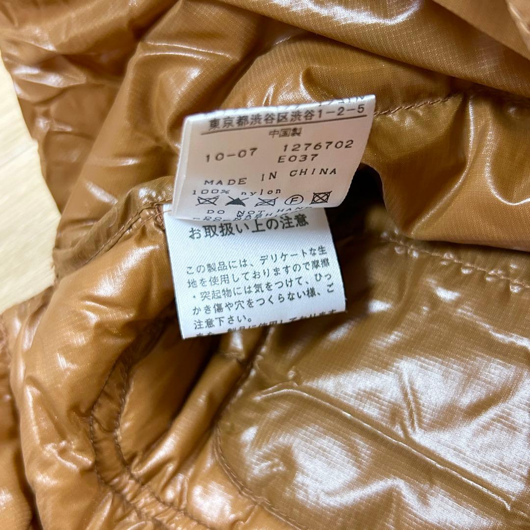 パーリーゲイツ ブラウン ダウン93% フェザー7%レディース【サイズ0（S）】
