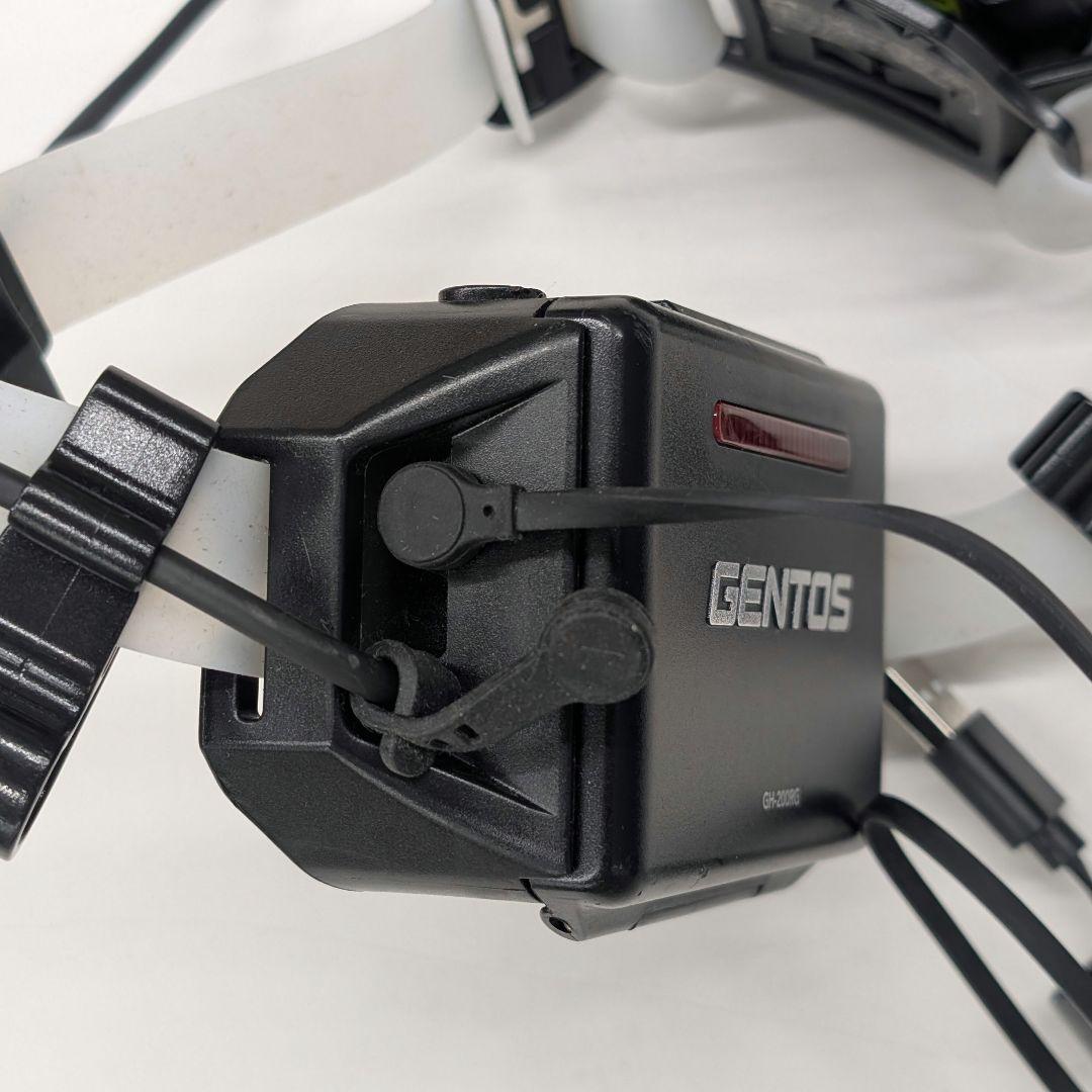 GENTOS 充電式ヘッドランプ 高輝度LED(GH-200RG)