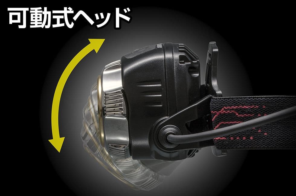 GENTOS 充電式ヘッドランプ 高輝度LED(GH-200RG)