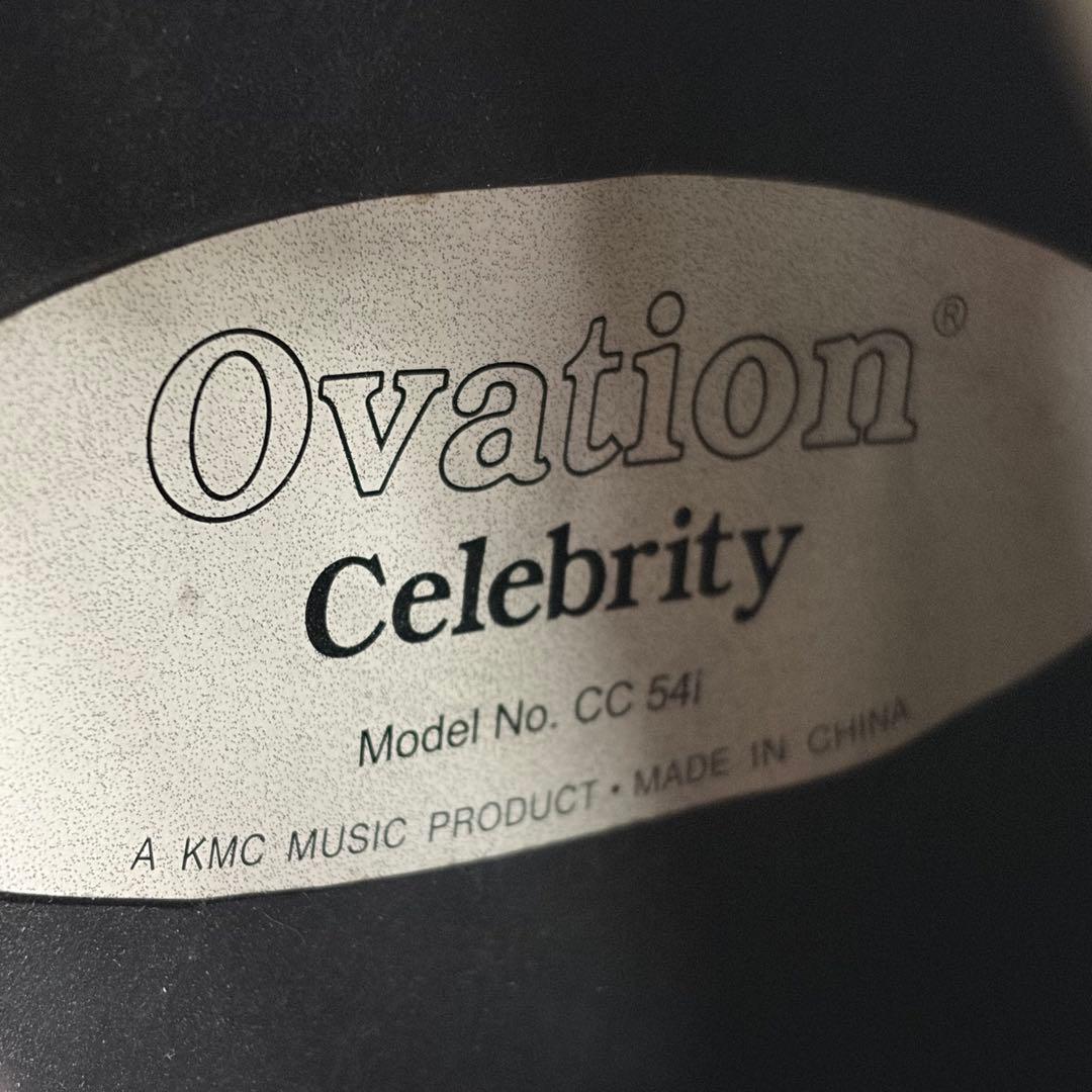 Ovation Celebrity エレアコ CC54i iDeaプリアンプ搭載