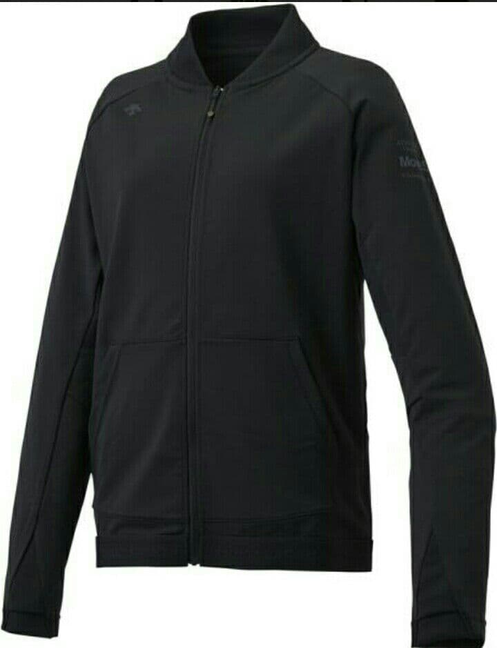 デサント　サンスクリーン　レディース　トレーニングジャケット　黒　M　UVカット
