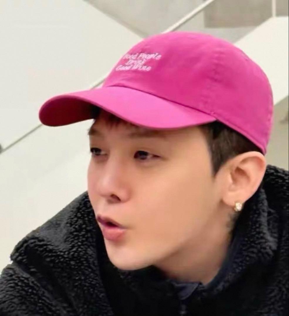 G-DRAGON ジードラゴン ジヨン GD キャップ 推し活 ジヨコス ピース
