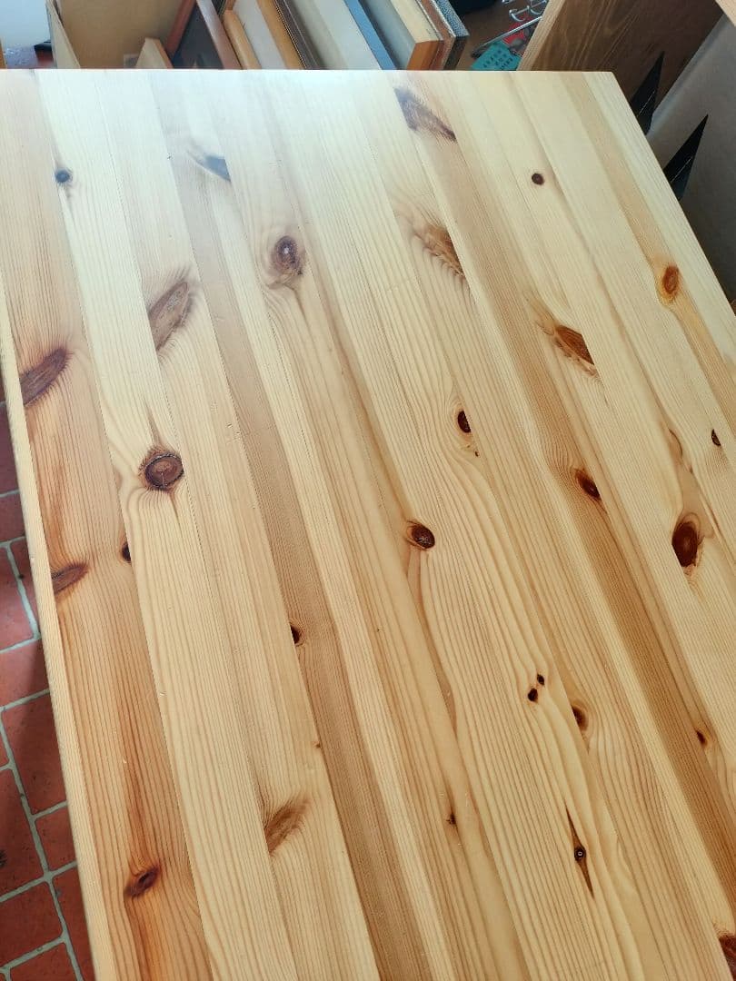 美品 無印良品 MUJI パイン材 デスク 幅86×奥58×高70