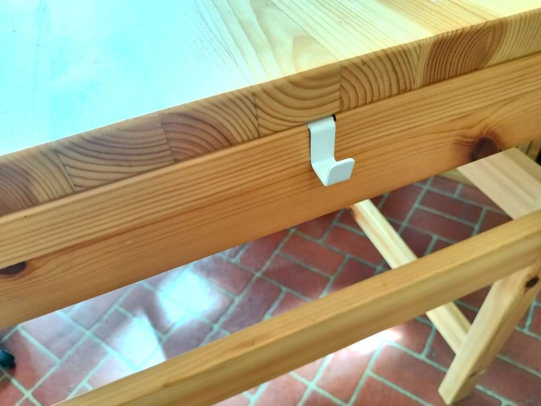 美品 無印良品 MUJI パイン材 デスク 幅86×奥58×高70