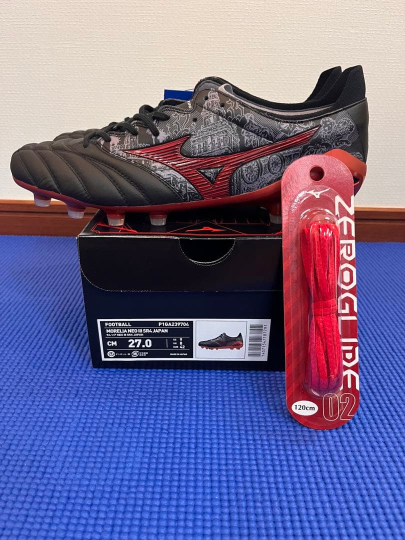 未使用新品　限定　Mizuno モレリアネオⅢ SR4 JAPAN 27.0㎝
