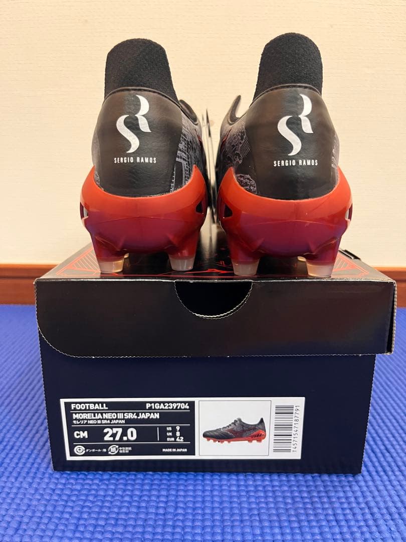 未使用新品　限定　Mizuno モレリアネオⅢ SR4 JAPAN 27.0㎝