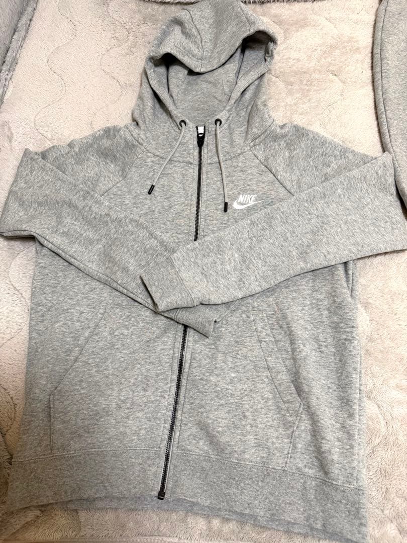 NIKE ナイキ セットアップ グレー パーカー スウェットパンツ Lサイズ